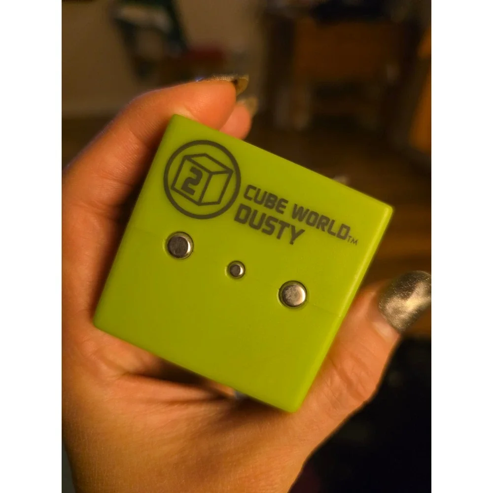 Radica Cube World Series 2 Dusty LimeGreen Handheld ElectronicGame 2005 Vintage